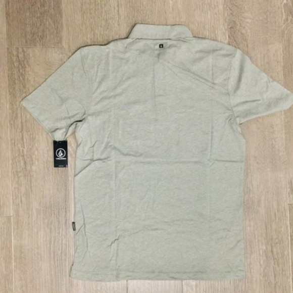 Volcom Banger Polo grey size small - Picture 3 of 7